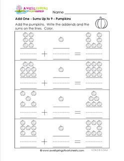 adding 1 - pumpkins