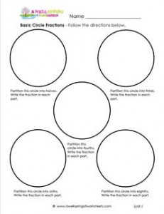 basic circle fractions