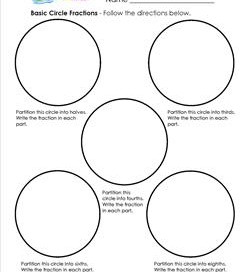 basic circle fractions