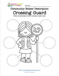 Community Helper Description - Crossing Guard