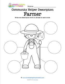 Community Helper Description - Farmer