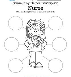 Community Helper Description - Nurse