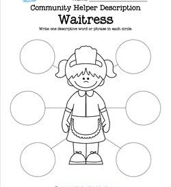 Community Helper Description - Waitress