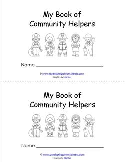 Community Helpers Book - My Book of Community Helpers