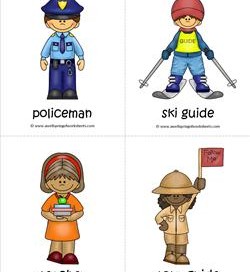 Community Helpers Flash Cards - Page 5 of 6