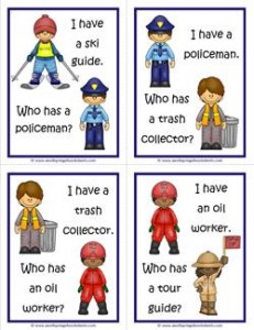 Community Helpers I Have Who Has - Page 5 of 6