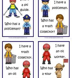 Community Helpers I Have Who Has - Page 5 of 6