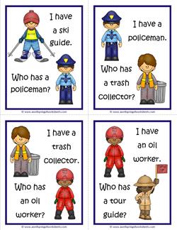 Community Helpers I Have Who Has - Page 5 of 6