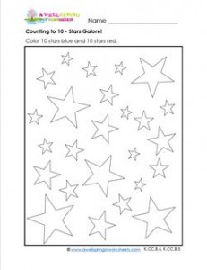 Count to 10 - Stars Galore!