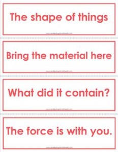 fry phrases flash cards - the fifth 100 - color