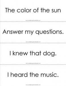 fry phrases flash cards - the fourth 100 - black and white