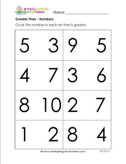 Greater Quantity and greater amount