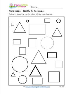 Identifying Shapes - Rectangles