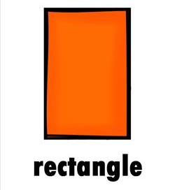 plane shape - rectangle - color