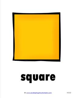 plane shape - square - color