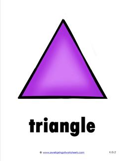 plane shape - triangle - color