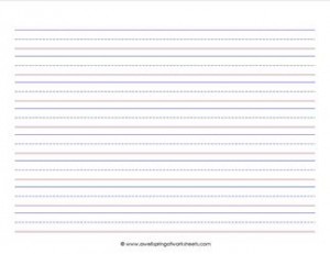 primary lined landscape paper 58 tall lines a wellspring