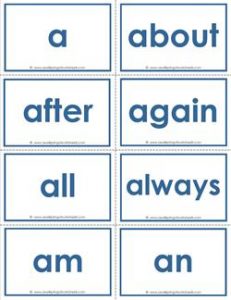 dolch sight word flash cards - complete set - pre-primer through third grade - sight words flashcards