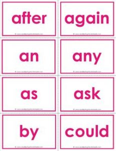 dolch sight word flash cards - first grade sight words flashcards