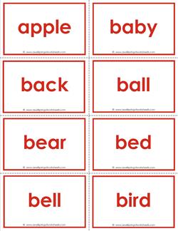 dolch sight word flash cards - nouns - sight words flaashcards