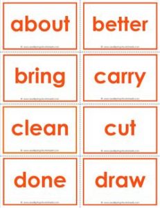 dolch sight word flash cards - third grade sight words flashcards