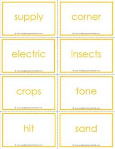 fry words flash cards - the ninth 100 - high frequency words flashcards