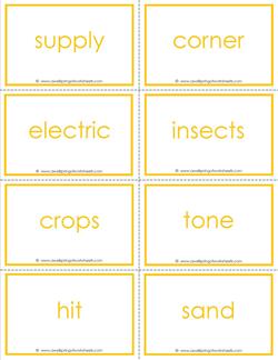 fry words flash cards - the ninth 100 - high frequency words flashcards
