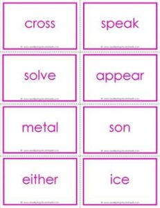 fry word flash cards - the seventh 100 - high frequency words flashcards