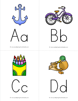 printable alphabet flash cards with pictures a wellspring