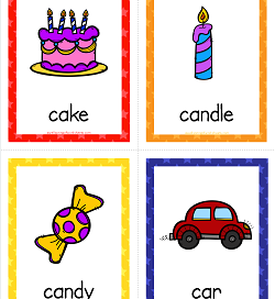 Things that Start with A to Z Cards | A Wellspring of Worksheets