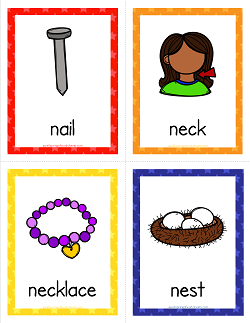 Things that Start with U Cards - Alphabet Printables