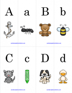 Alphabet Match - Match the Pictures | Alphabet Matching