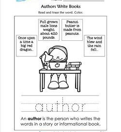 Authors Write Books