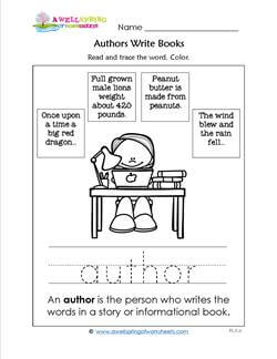 Authors Write Books