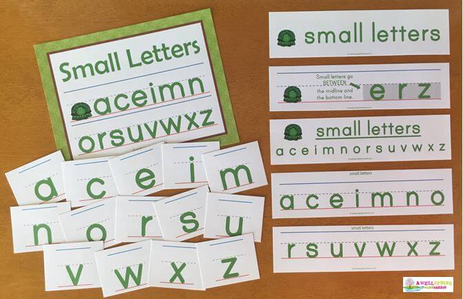 Small Letters Come in Green