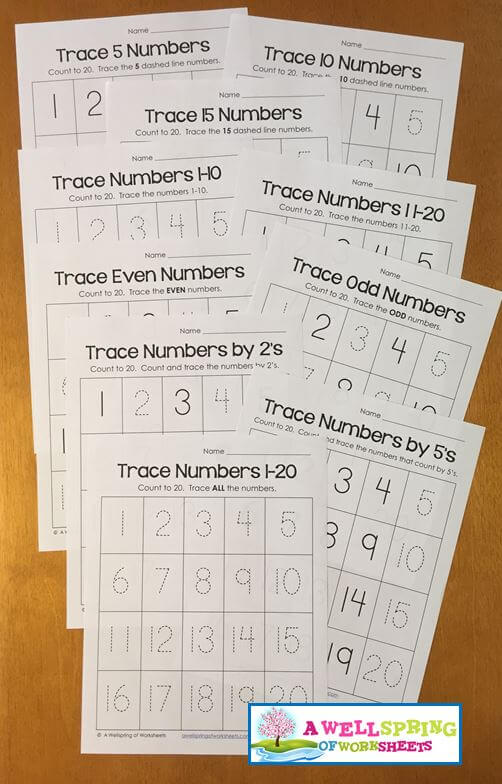 trace numbers 1-20 - all pages