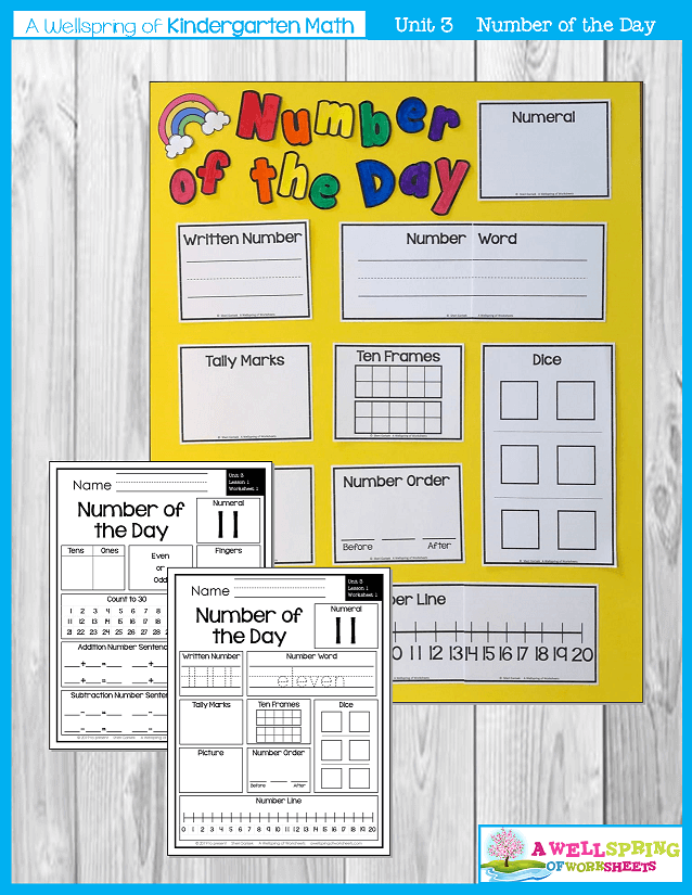 Kindergarten Math Curriculum | Numbers 11-20 | Number of the Day