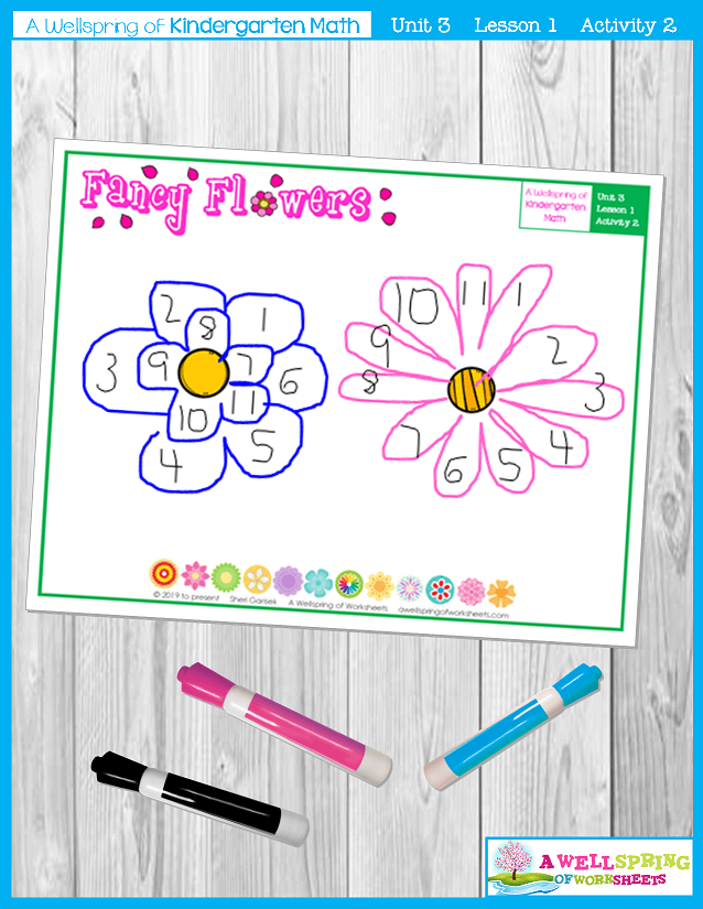 Kindergarten Math Curriculum | Numbers 11-20 | Lesson 1 - Activity 2