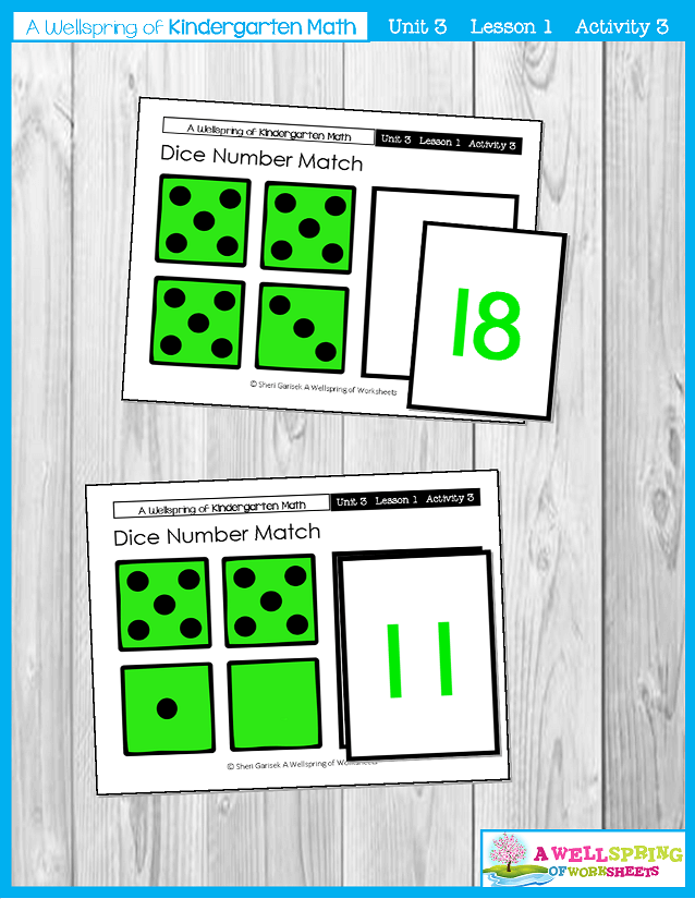 Kindergarten Math Curriculum | Numbers 11-20 | Lesson 1 - Activity 3