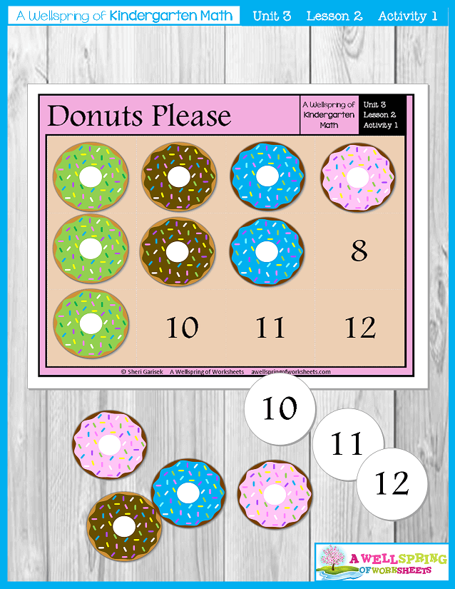 Kindergarten Math Curriculum | Numbers 11-20 | Lesson 2 - Activity 1