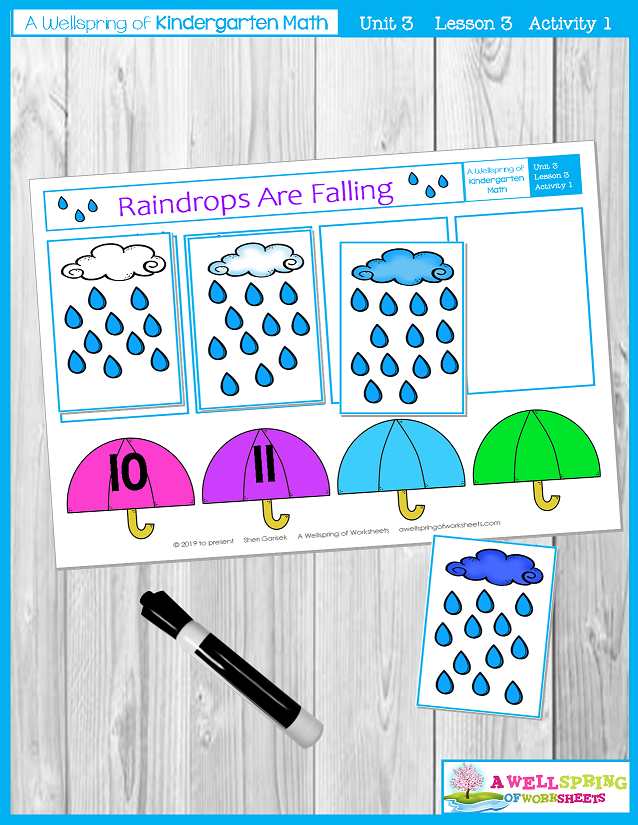 Kindergarten Math Curriculum | Numbers 11-20 | Lesson 3 - Activity 1