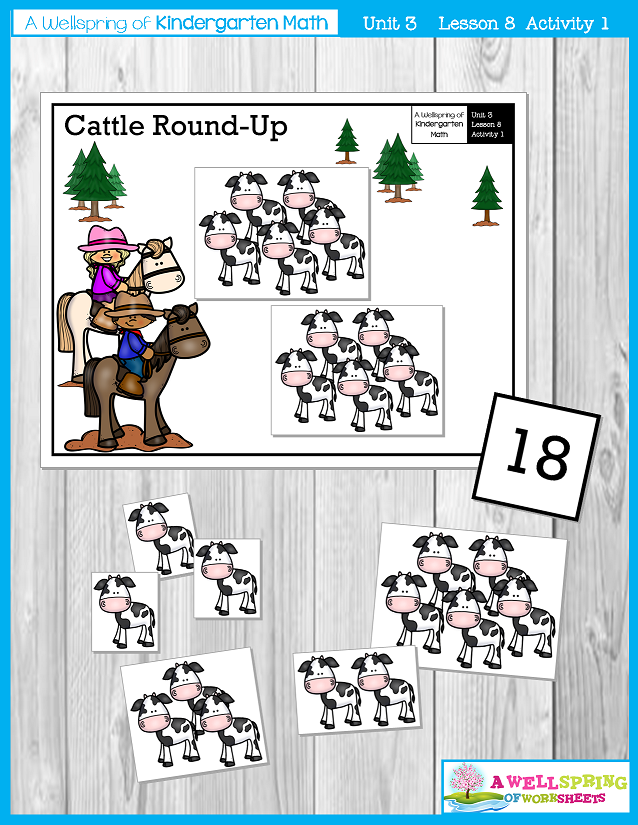 Kindergarten Math Curriculum | Numbers 11-20 | Lesson 8 - Activity 1