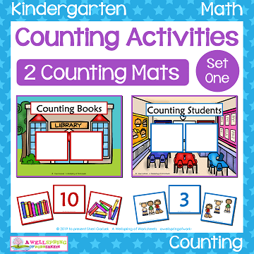 Counting Activities - Counting Mats - Set One