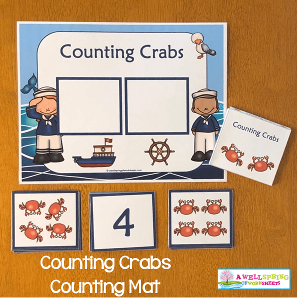 Counting Activities | Counting Mats | Set Two