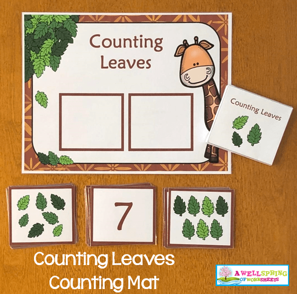 Counting Activities | Counting Mats | Set Three