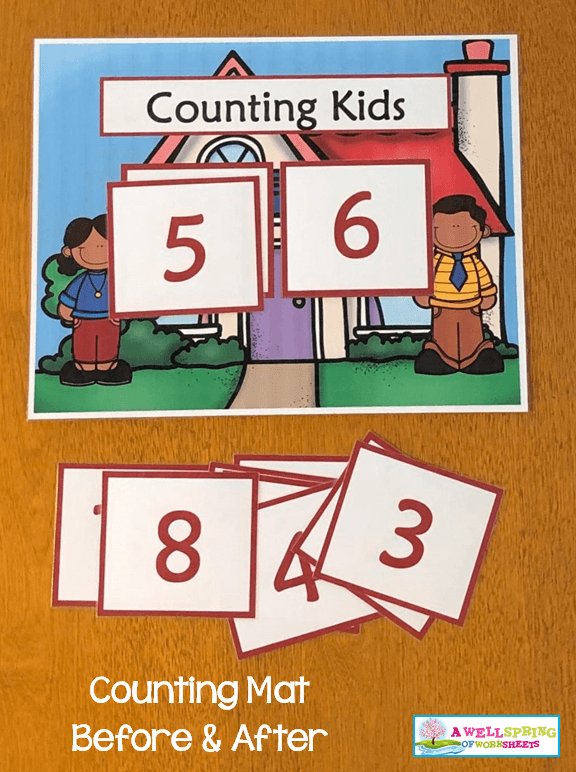 Counting Activities | Counting Mats | Before 