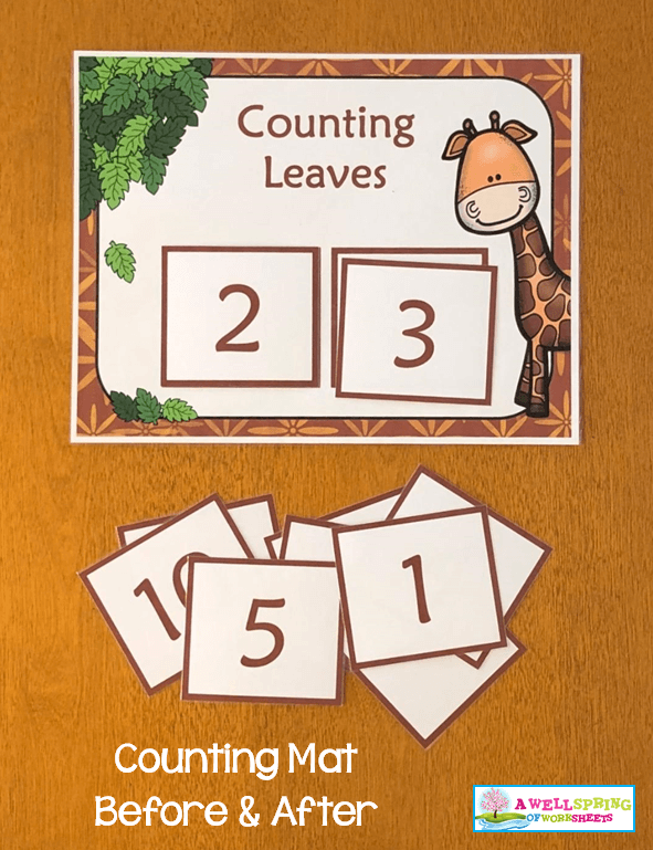 Counting Activities | Counting Mats | After