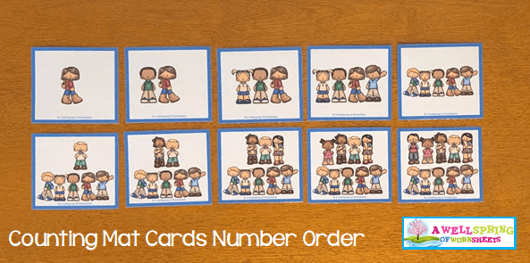 Counting Activities | Counting Mats | Number Order