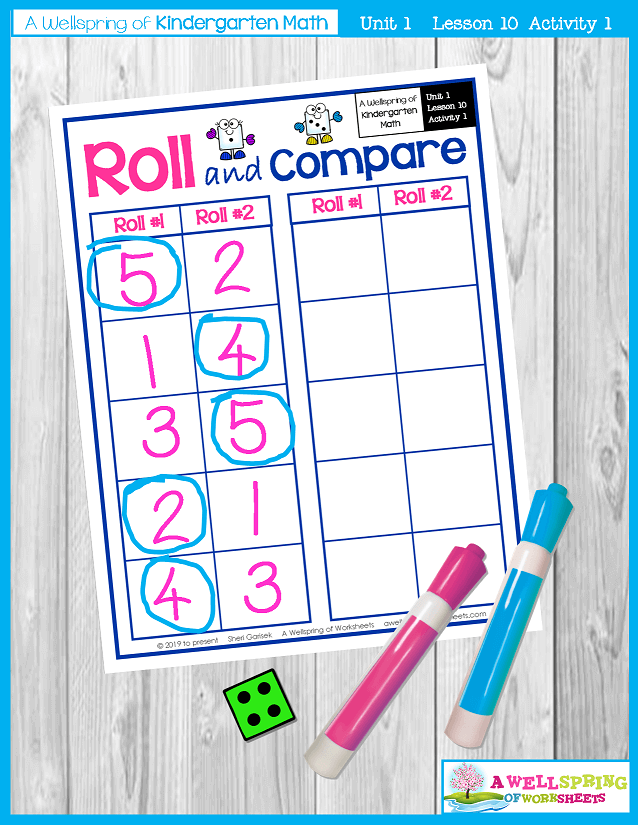 Kindergarten Math Curriculum | Numbers 0-5 | Lesson 10 - Activity 1