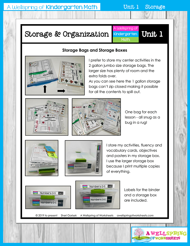 Kindergarten Math Curriculum | Numbers 0-5